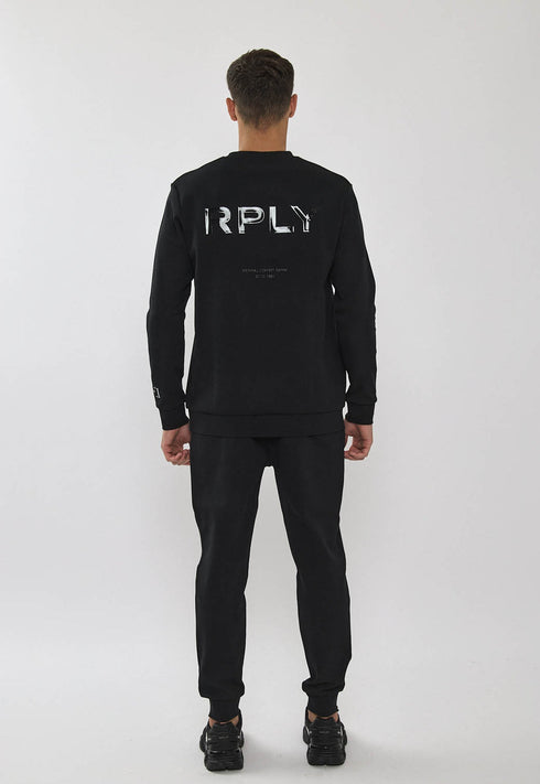 Replay tracksuit ריפלי חליפה 2 חלקים בצבע שחור